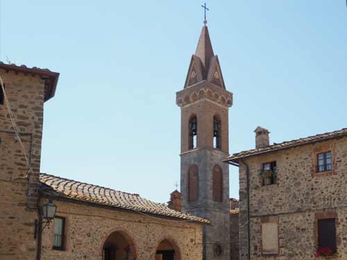 die Umgebung in der Toskana im Chianti